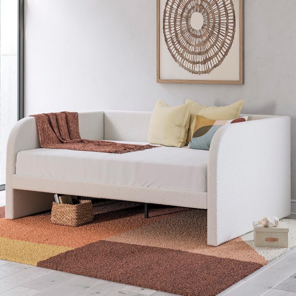 Ashley Arloster Full Upholstered Day Bed in White, , large