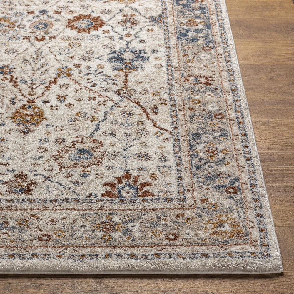Surya Tuscany 8&#39;10&quot; x 12&#39;1&quot; Beige, Blue and Rust Area Rug, , large