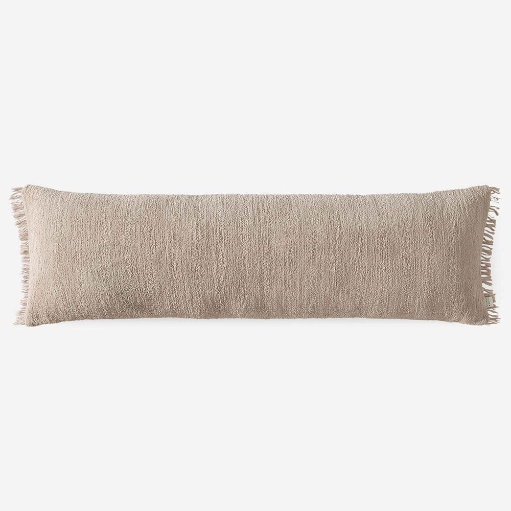 Sunday Citizen Snug Muslin 48&quot; x 14&quot; Lumbar Throw Pillow in Clay, , large