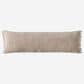Sunday Citizen Snug Muslin 48" x 14" Lumbar Throw Pillow in Clay, , large