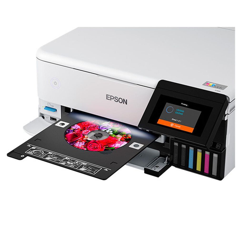 Epson EcoTank Photo ET-8500 Wireless Color All-in-One Supertank Printer, , large