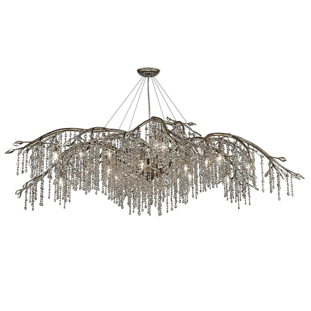 Golden Lighting Autumn Twilight 24-Light Chandelier in Mystic Gold, , large