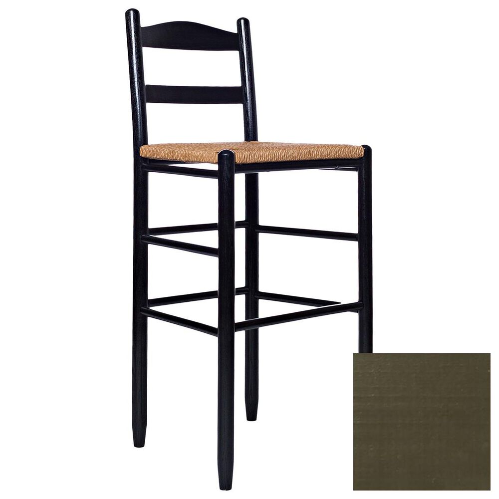 Lakeside Penrose Ladderback Barstool in Olive, , large