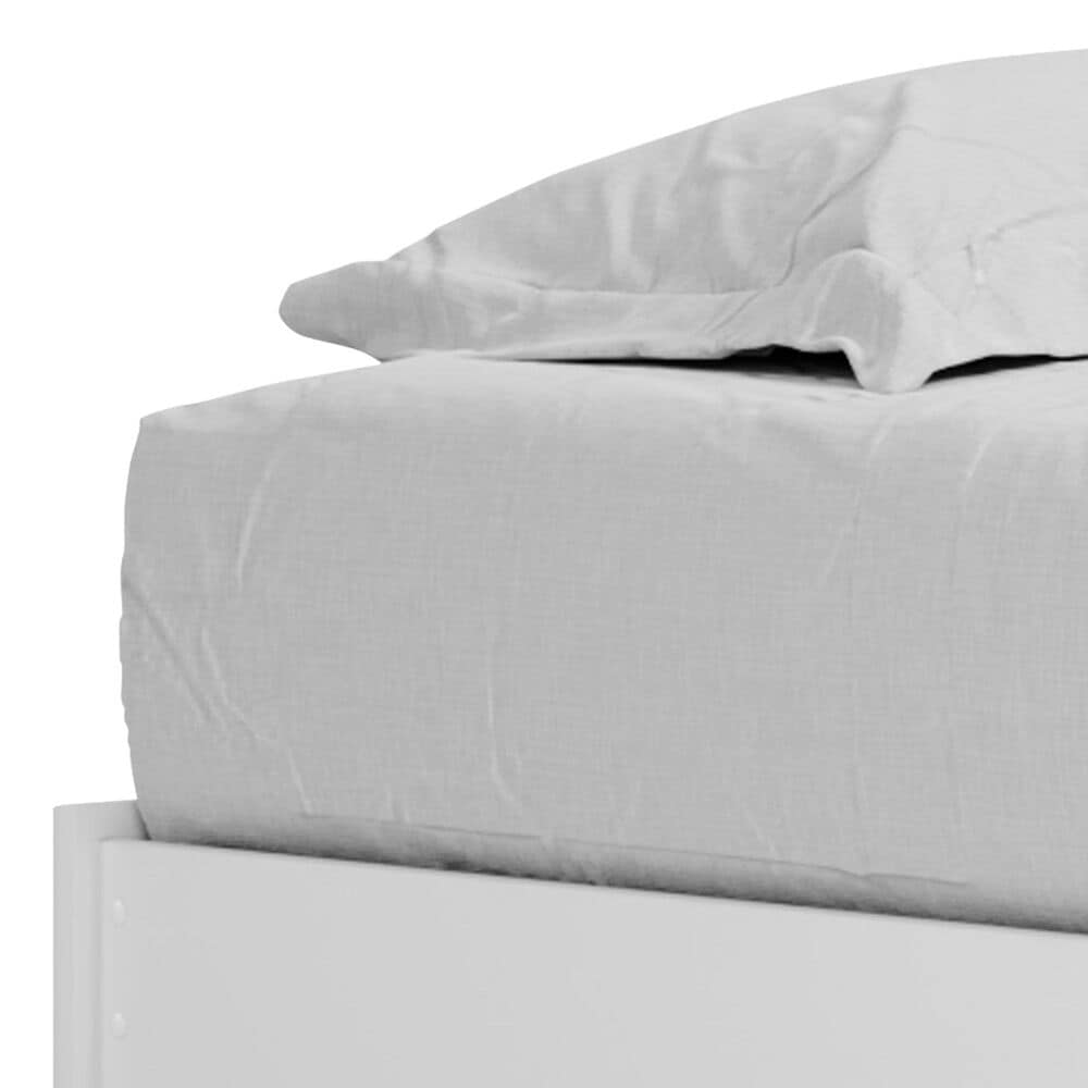Ashley Piperton Twin Platform Bed in Matte White, , large