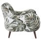 Jonathan Louis Dax Accent Chair in Tika Jade Velvet, , large