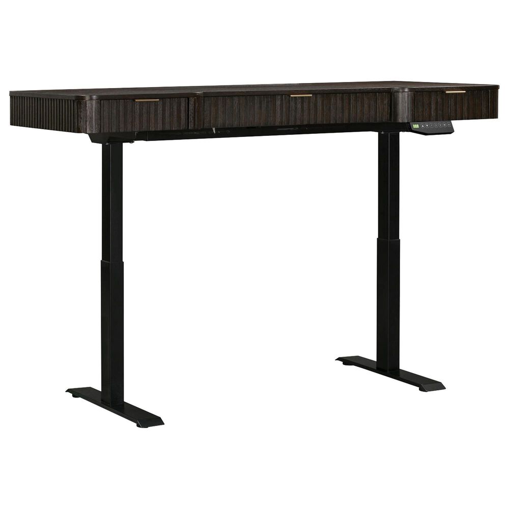 Riva Ridge Rylan 60" Lift Desk Top in Dark Roast, , large
