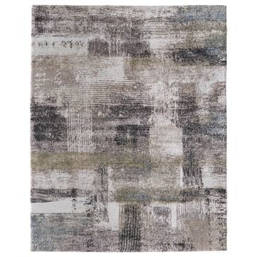 Feizy Rugs Skyview 9" x 12" Ivory and Green Area Rug, , large