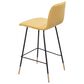 Zuo Modern Var Counter Stool in Yellow and Black, , large