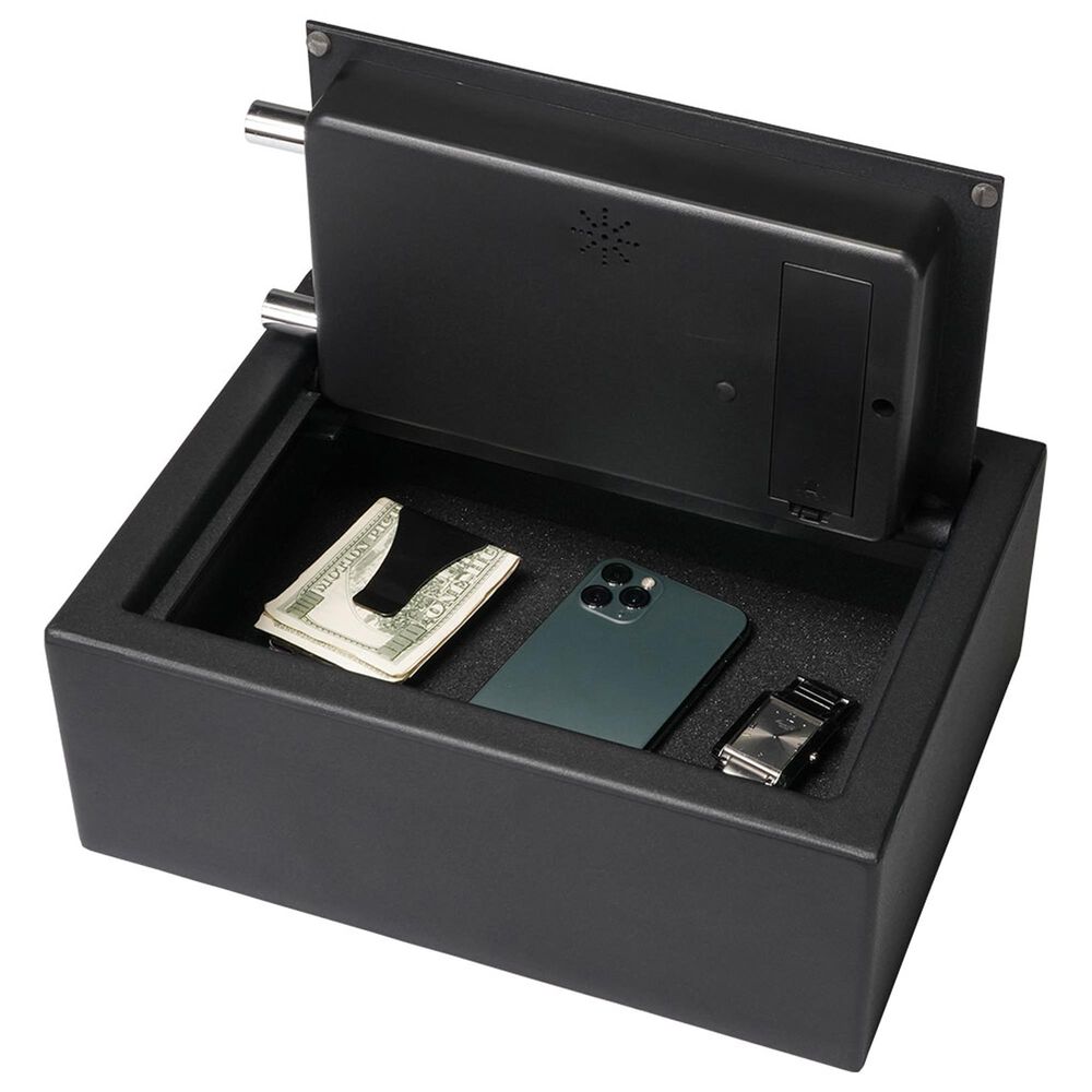 Stack-On Drawer Safe with Electronic Lock in Black, , large