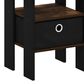 HOMLUX 1-Drawer End Table in Amber Pine, , large