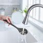 Green Pan Platinum Silicone Splotted Spoon in Charcoal Grey, , large
