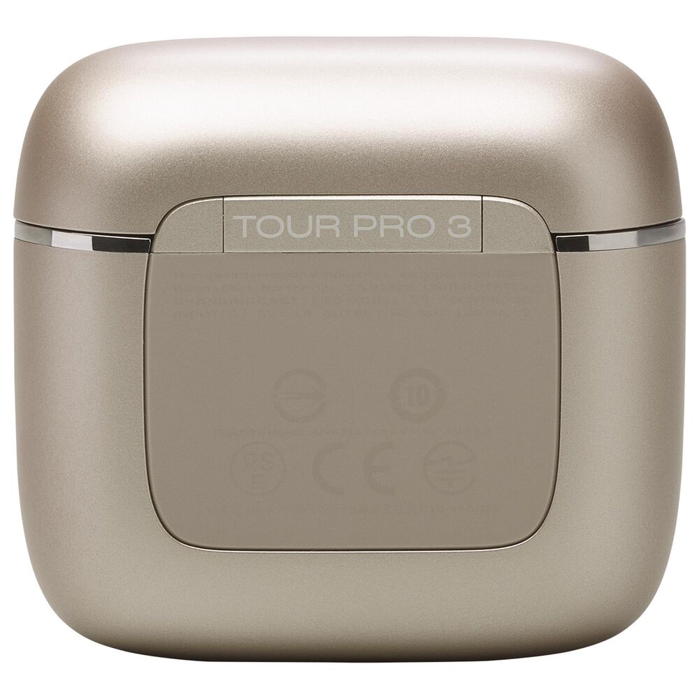 JBL Tour Pro 3 True Wireless Noise Cancelling Earbuds with Smart Charging Case in Latte, , large
