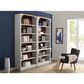 Wycliff Bay Durham 6-Shelf Bookcase in Weathered White and Cherry (Set of 2), , large