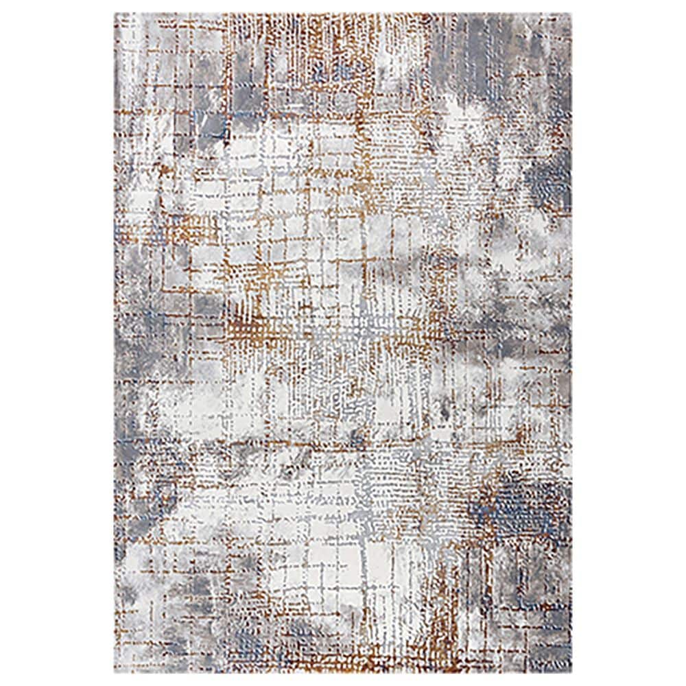 RIZZY Westchester WESWES860 5"3" x 7"6" Ivory and Multicolor Area Rug, , large