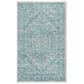 Safavieh Adirondack ADR108L 4" x 6" Light Grey and Teal Area Rug, , large
