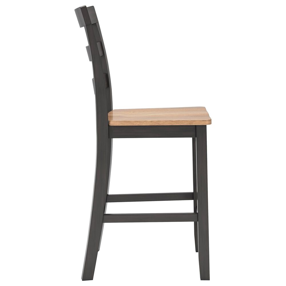Ashley Gesthaven Counter Stool in Light Natural and Dark Brown, , large