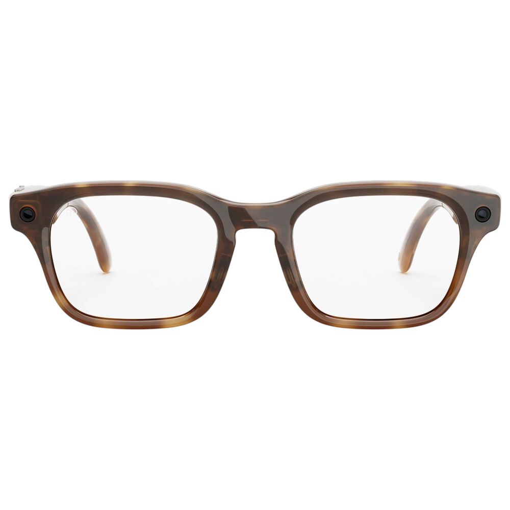 Meta Adventurer Glasses with Clear Lens in Classic Tortoise, , large
