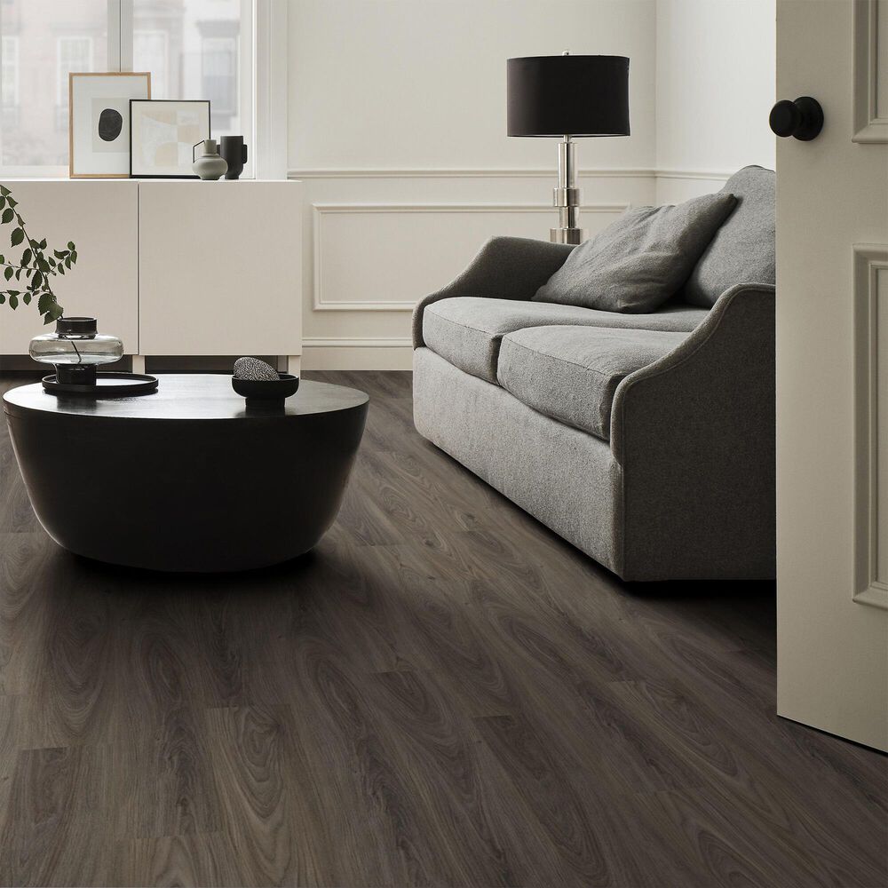 Shaw Vinyl Tile Anvil Plus Dark Elm 7&quot; x 48&quot; Luxury Vinyl Plank, , large