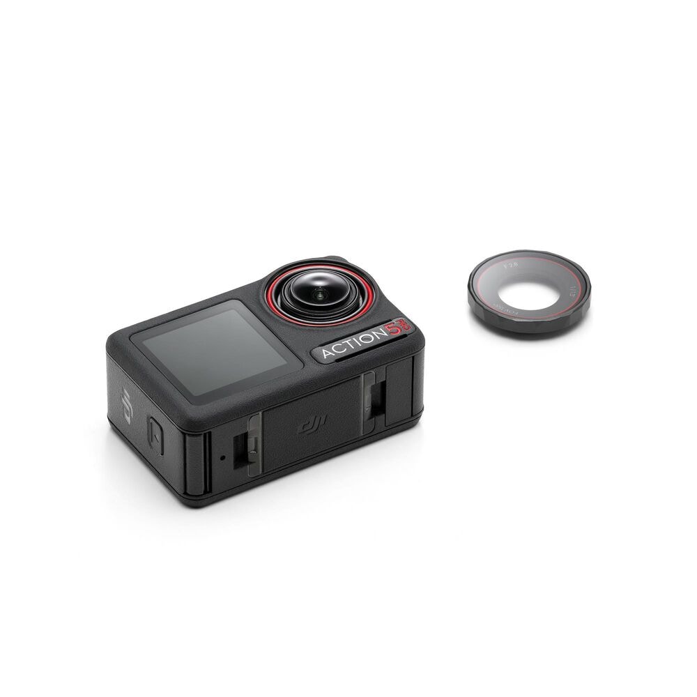 DJI Osmo Action 5 Pro Glass Lens Cover in Black and Clear, , large