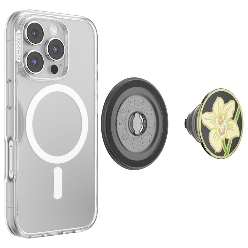 PopSockets MagSafe Circle PopGrip in Enamel Butter Orchid, , large