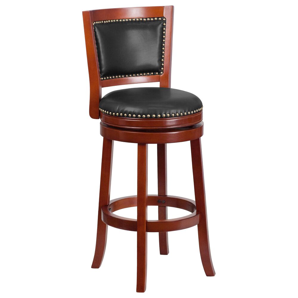 Flash Furniture 30" Swivel Barstool in Brown, , large