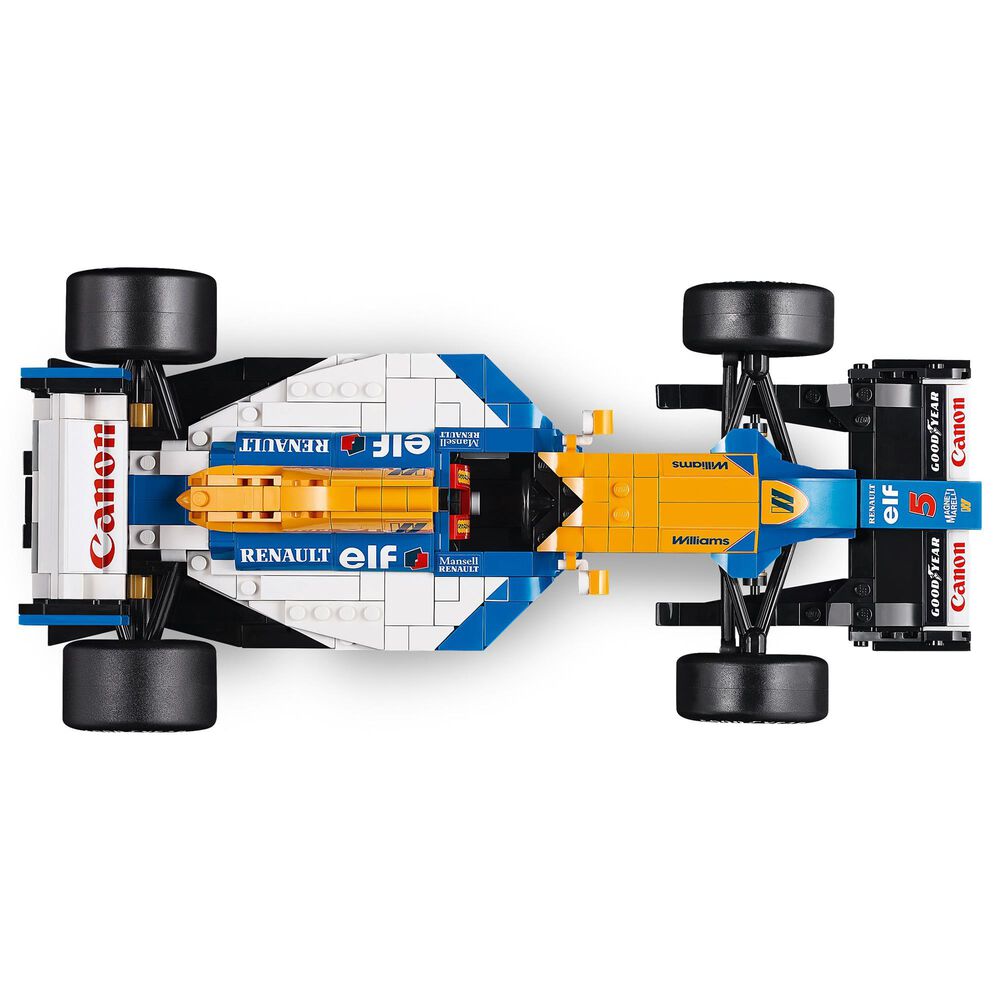 LEGO Icons Williams Racing FW14B and Nigel Mansell Building Set, , large