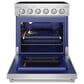 Thor Kitchen Gordon Ramsay Series 30" Professional Electric Range in Stainless Steel, , large