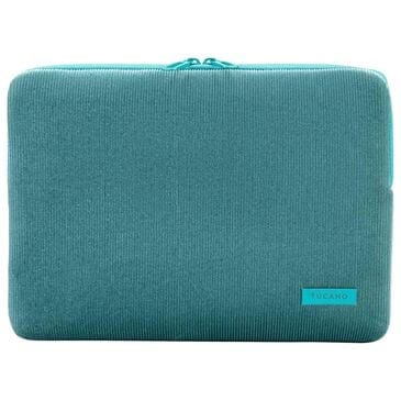 Tucano 14" Velluto Neoprene Sleeve in Petrol Blue, , large