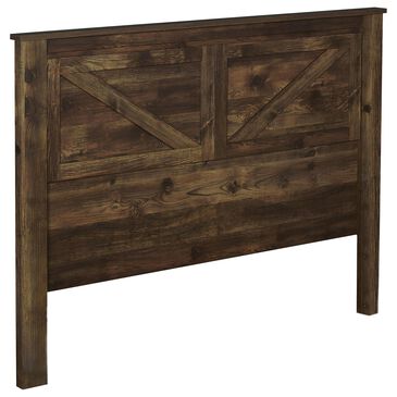 DHP Farmington Queen Headboard in Rustic, , large