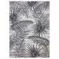 Loloi Easton Ivory and Onyx 5"3" x 7"6" Indoor/Outdoor Area Rug, , large