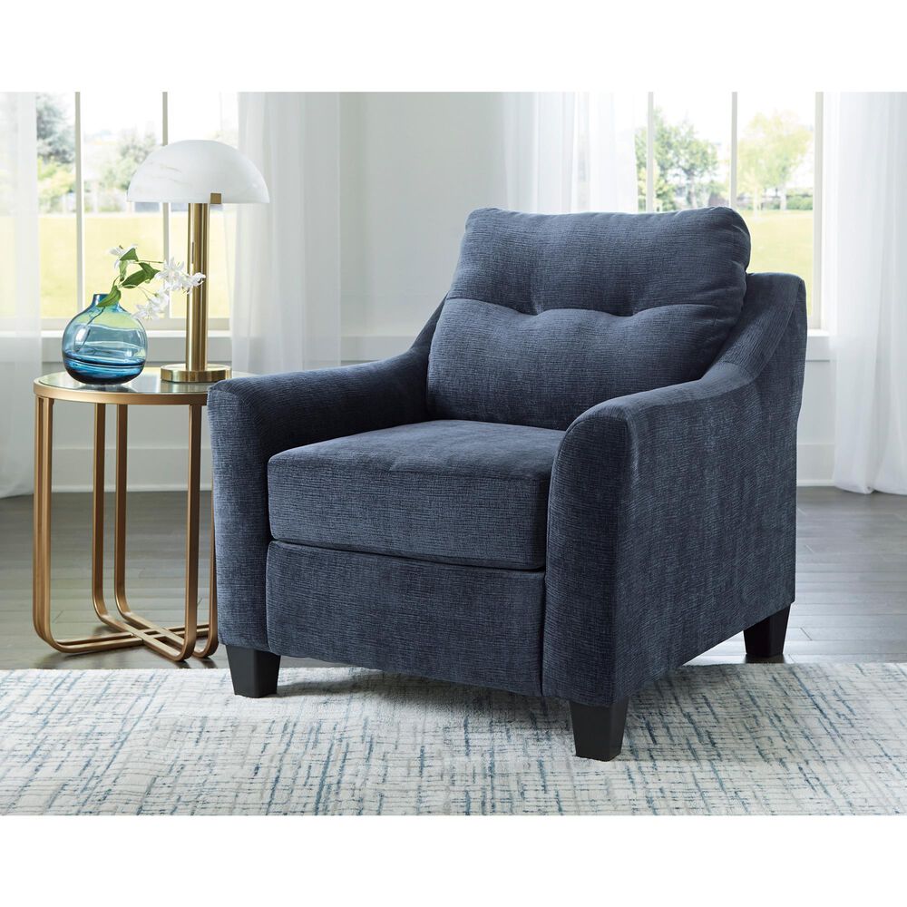 Ashley Amity Bay Arm Chair in Ink, , large