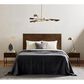Four Hands Stockton Astrid Chandelier in Antique Brass and Walnut, , large