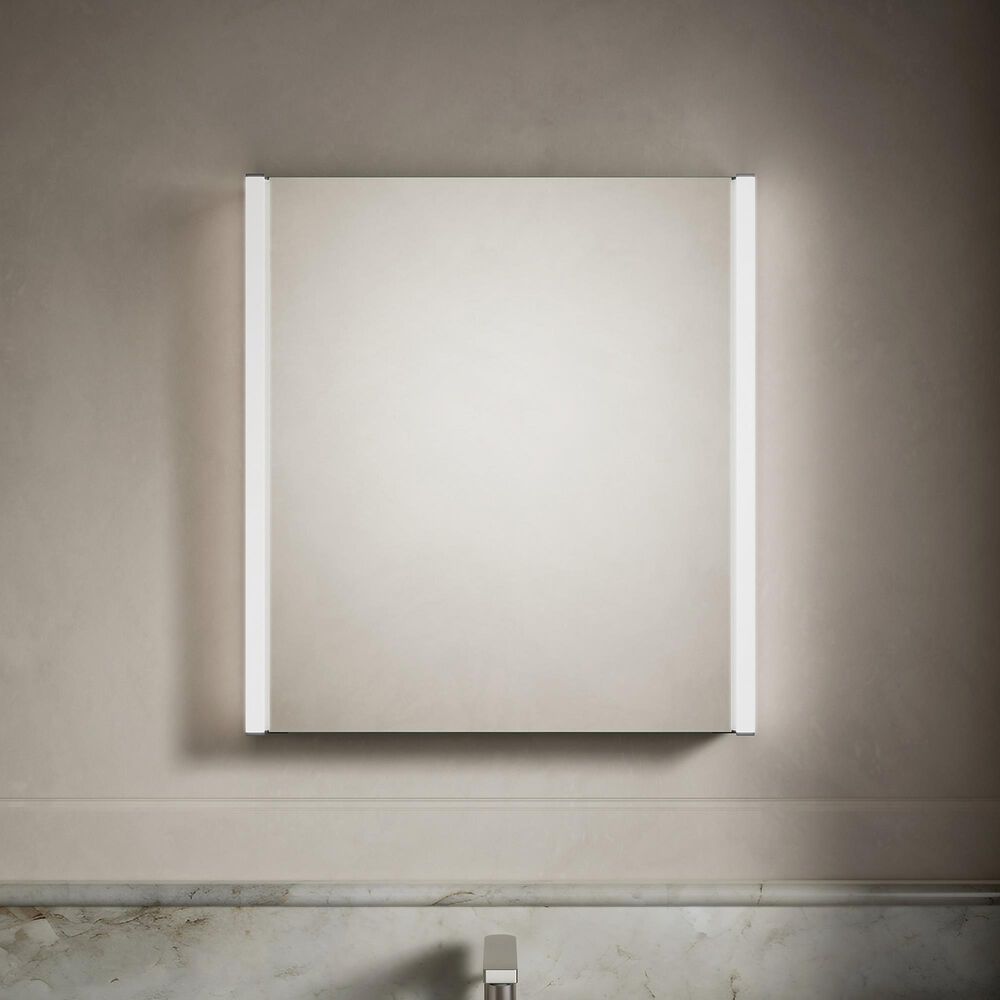 Kohler Maxstow 22" x 24" Lighted Medicine Cabinet in Dark Anodized Aluminum, , large