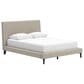 Ashley Queen Upholstered Bed and Two Nightstands, , large