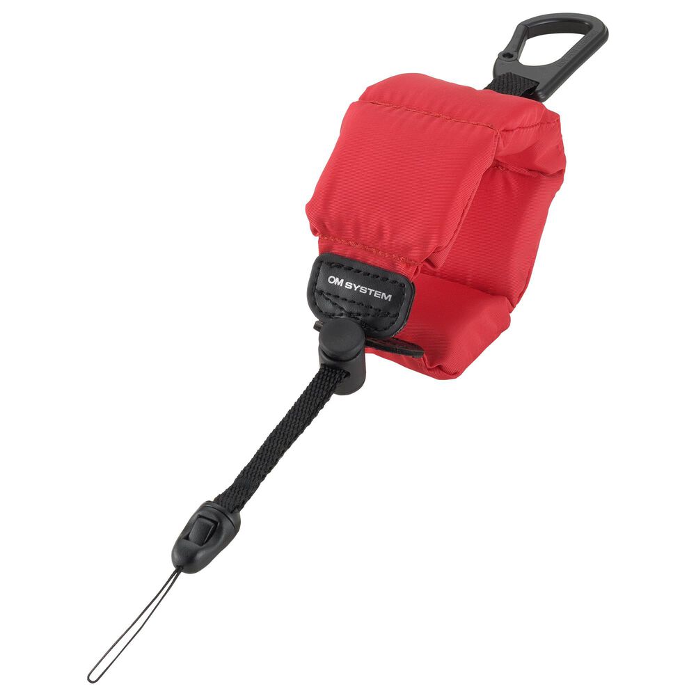 OM- System CHS-09 TG Floating Handstrap in Black and Red, , large
