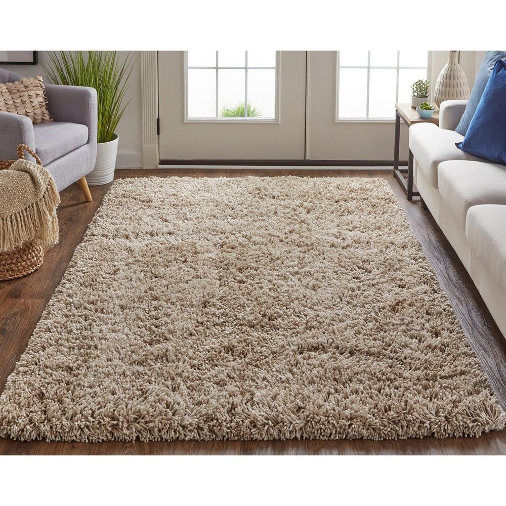 Feizy Stoneleigh 8830F 5&#39; x 8&#39; Ivory Area Rug, , large
