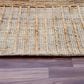 L&R Resources Maples Striped 5" x 7"9" Natural Area Rug, , large