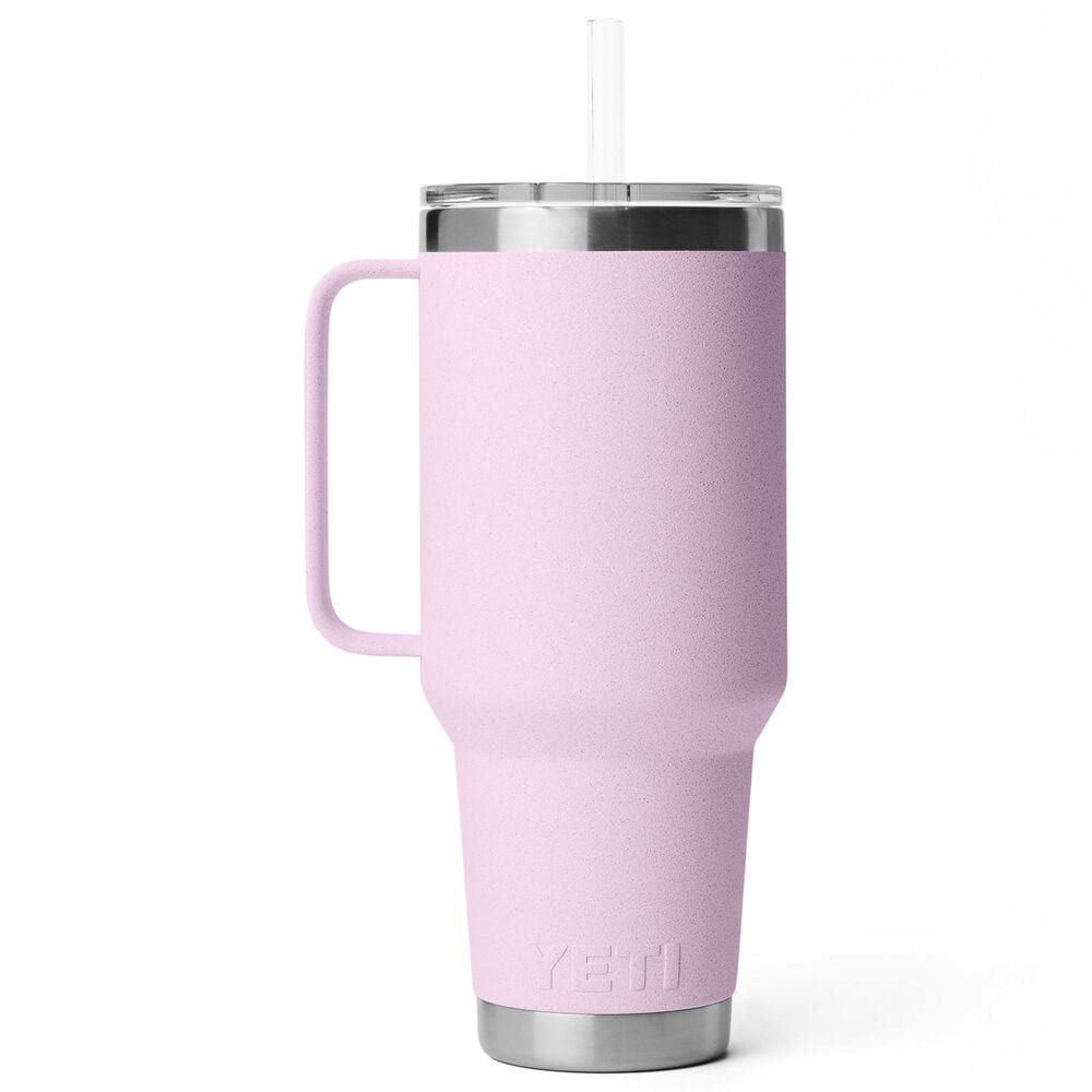 YETI Rambler 42 Oz Straw Mug with Straw Lid in Cherry Blossom, , large