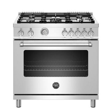 Bertazzoni Professional Range Duel Fuel in Stainless Steel, , large