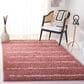 Safavieh Venus Shag VNS604U 4" x 6" Pink and Ivory Area Rug, , large