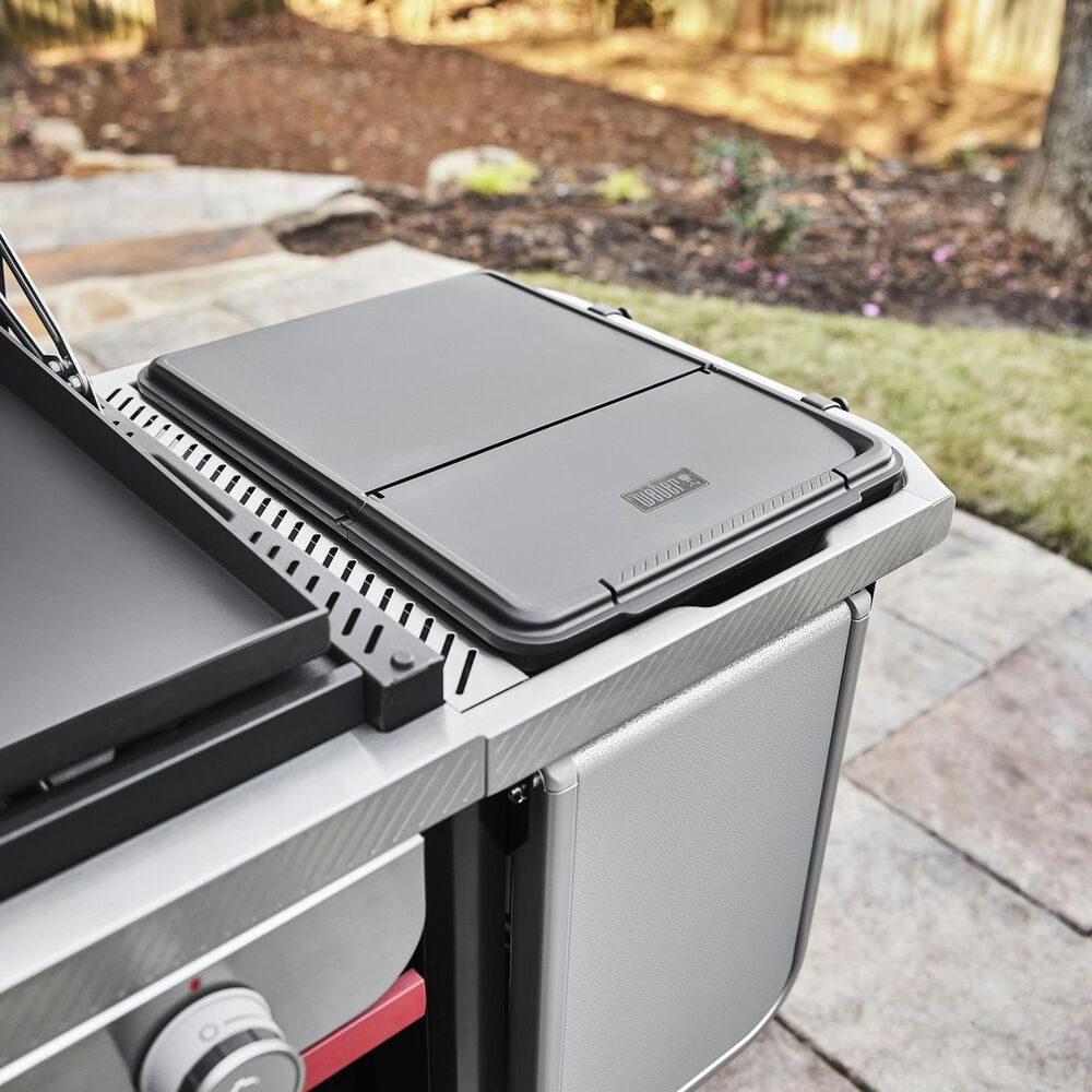 Weber Works Outdoor Storage Bin in Black, , large