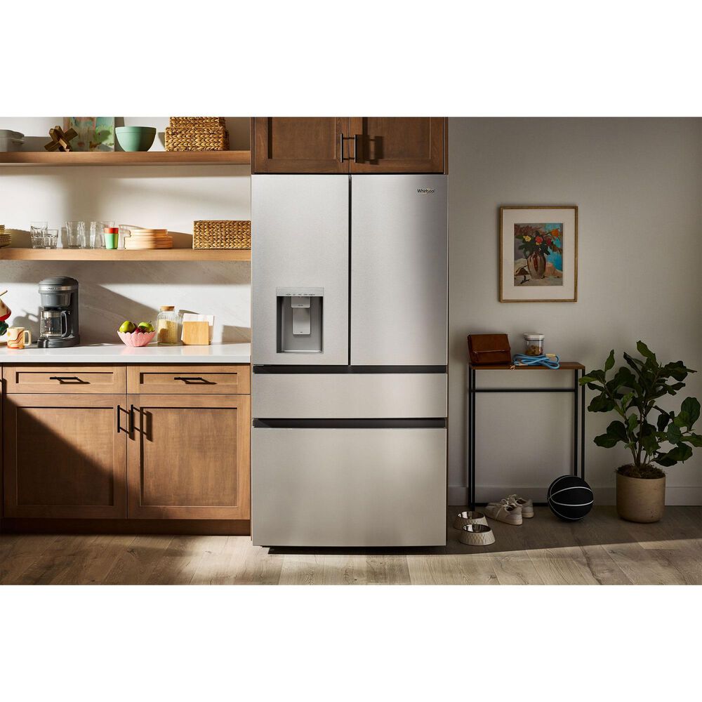 Whirlpool WRMF3736 29 Cu. Ft. French Door Refrigerator in Fingerprint-Resistant Stainless Steel, , large