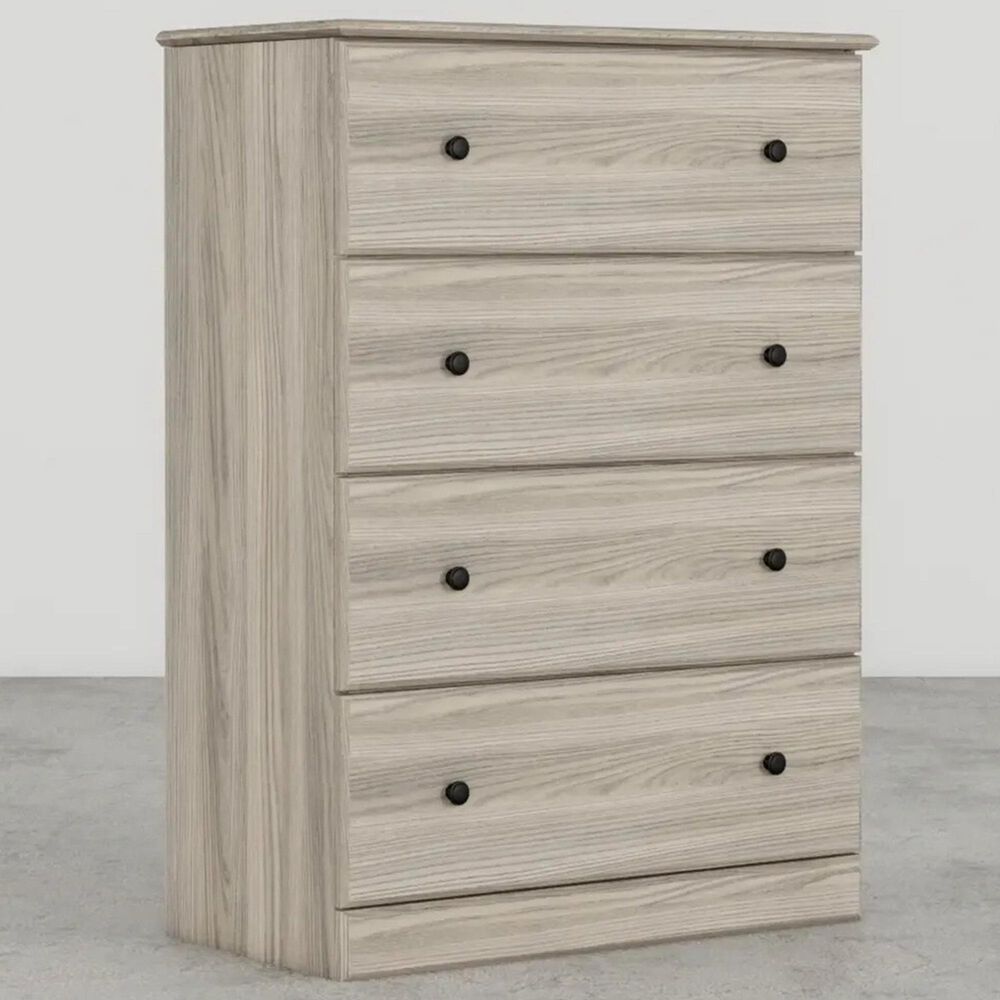 Lemoore Essential 32&quot; 4-Drawer Chest in Swedish Grey Elm, , large