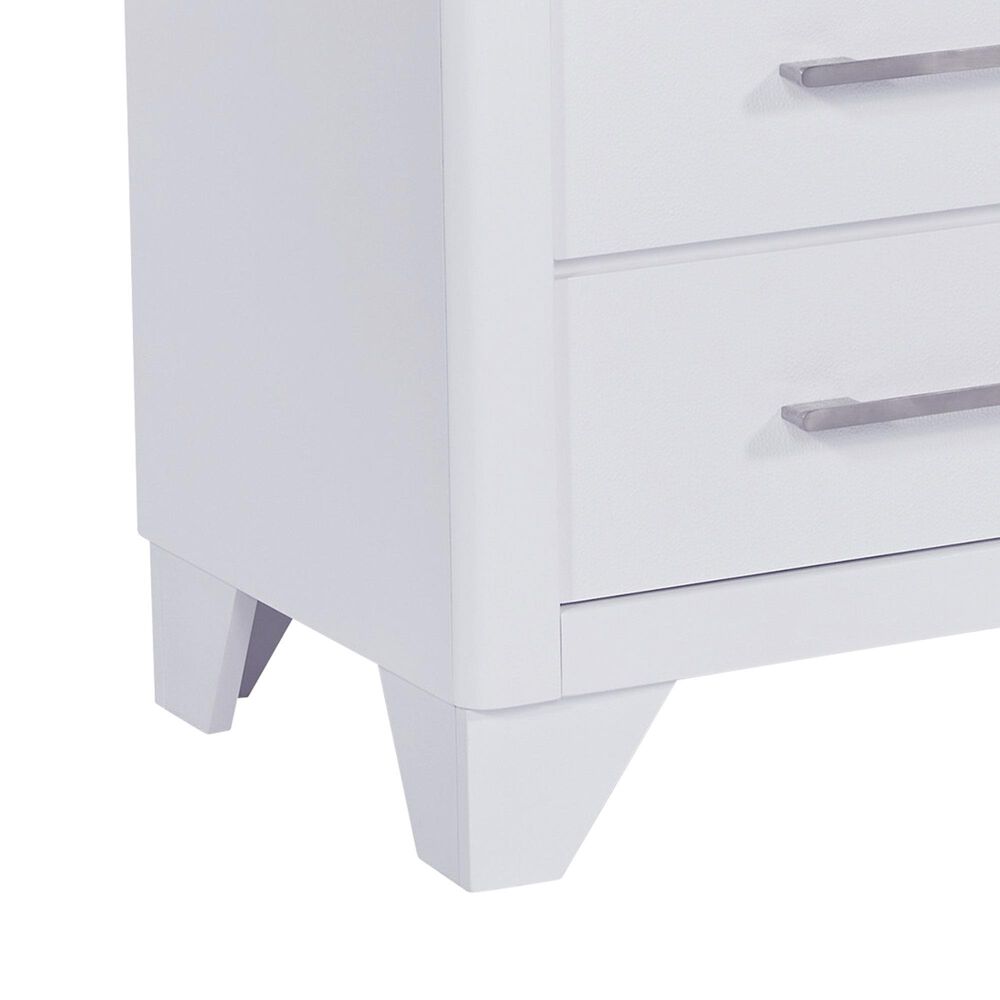 Ashley Jarlee 2-Drawer Nightstand in White, , large