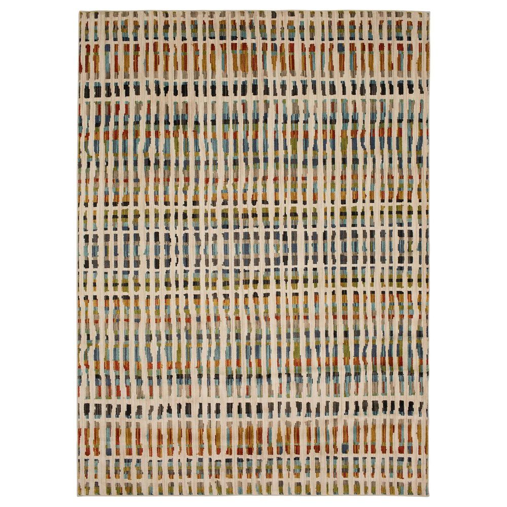 Karastan Elements Calliope 91647-10038 9"6" x 12"11" Multicolor Area Rug, , large