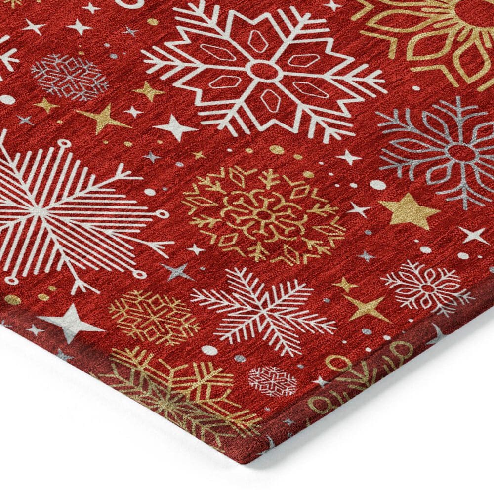 Dalyn Rug Company Wonderland WN31 5&#39; x 7&#39;6&quot; Red Indoor/Outdoor Area Rug, , large