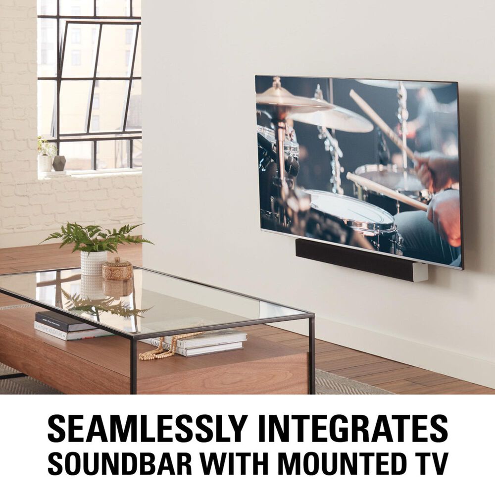 Sanus Advanced Tilt 4D Premium TV Wall Mount for 42&quot; - 90&quot; TVs with Soundbar Mount in Black, , large