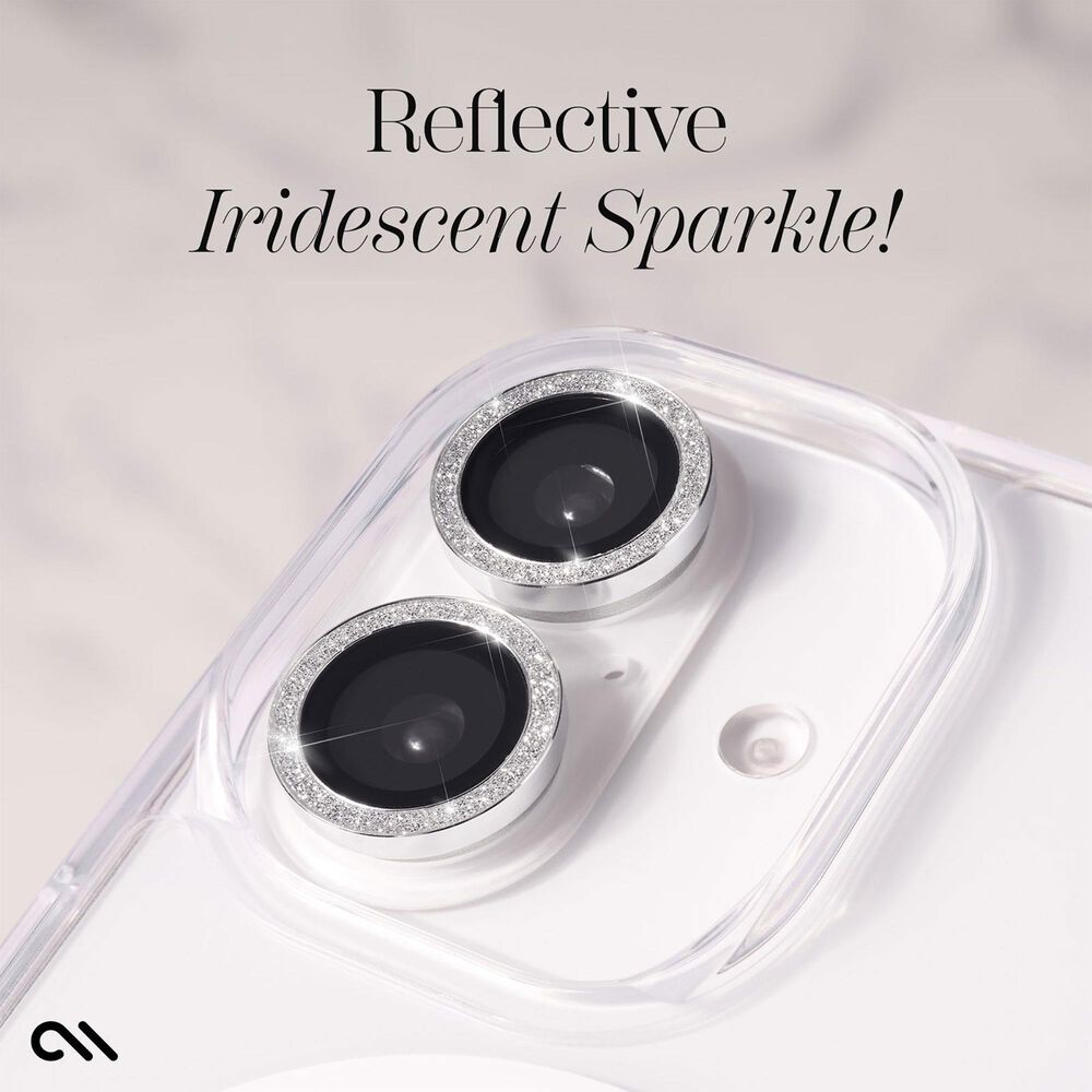 Case-Mate Aluminum Ring Lens Protector for iPhone 16 / iPhone 16 Plus in Twinkle, , large