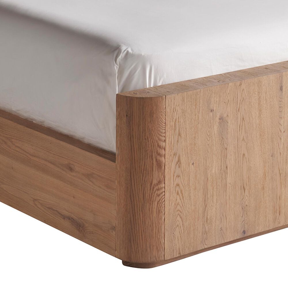 Universal Furniture Modern Walker California King Panel Bed in Natural Oak, , large