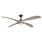 Minka-Aire Mortyn 60" Indoor/Outdoor Ceiling Fan with LED Light in Dark Bronze, , large